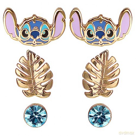 Peers Hardy - Brass 3 Pack Stitch Earring Set