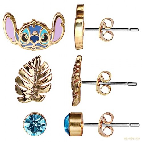 Peers Hardy - Brass 3 Pack Stitch Earring Set