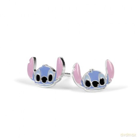 Peers Hardy - Sterling Silver 925 Stitch Enamel Fill Stud Earrings