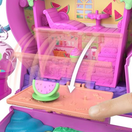 Polly Pocket - Core Compact: Watermelon Gumball Kitty