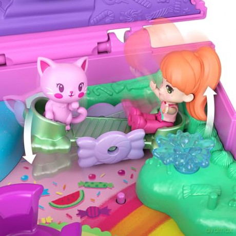 Polly Pocket - Core Compact: Watermelon Gumball Kitty