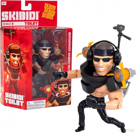 Skibidi Toilet - Deluxe Figure S2 - Berserker Mutant
