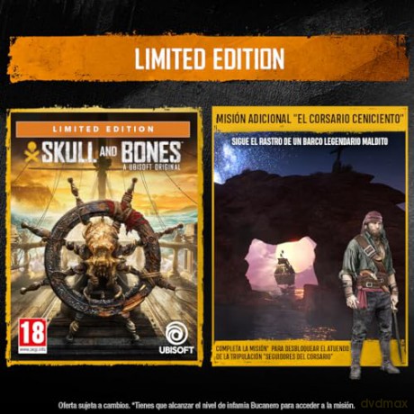 Skull and Bones - Limited Edition (Spanish/Portuguese Box - Multi Lang in Game) [GRA PS5]