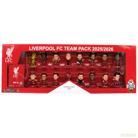 SoccerStarz - Liverpool 16 figure Team Pack (2025/26 Version) [FIGURKA]