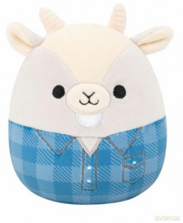 Squishmallows - 7.5'' - Walker Grey Goat Wearing Shirt