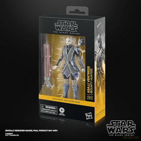 Star Wars - The Black Series - The Clone Wars - Asajj Ventress (Bounty Hunter)