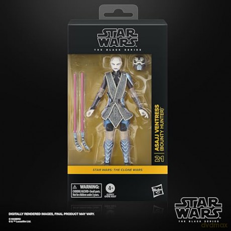Star Wars - The Black Series - The Clone Wars - Asajj Ventress (Bounty Hunter)