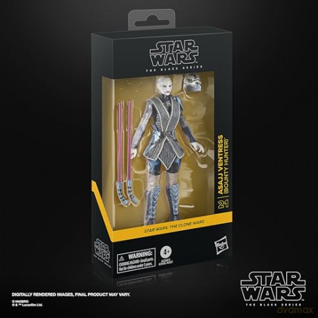 Star Wars - The Black Series - The Clone Wars - Asajj Ventress (Bounty Hunter)