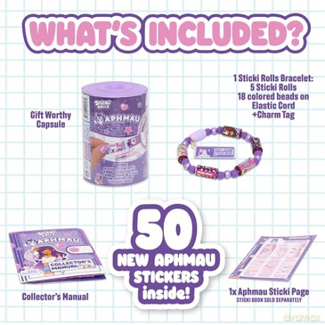 Sticki Rolls - Aphmau Sticki Bands Capsules