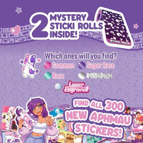 Sticki Rolls - Aphmau Sticki Bands Capsules