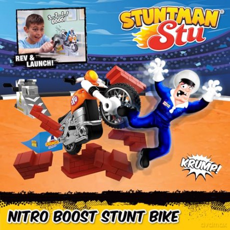 Stuntman Stu - Nitro Boost Stunt Bike