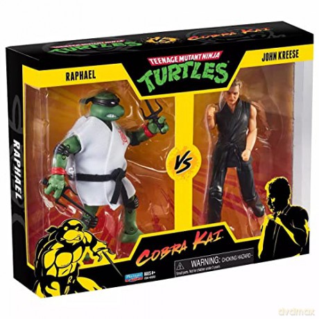 TMNT vs Cobra Kai 2-Packs Raphael vs John Kreese