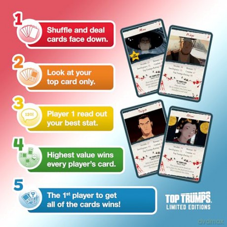 Top Trumps Limited Edition Blue Eye Samurai