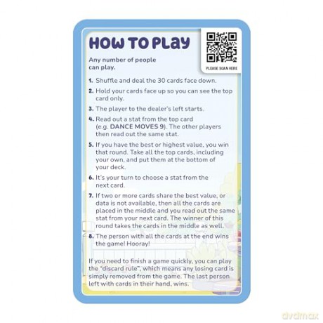 Top Trumps Specials Bluey