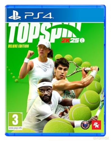 TopSpin 2K25 - Deluxe Edition (French/German Box) [GRA PS4]