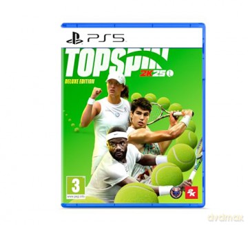 TopSpin 2K25 - Deluxe Edition (French/German Box) [GRA PS5]