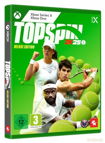 TopSpin 2K25 - Deluxe Edition (German USK Box) [GRA XBOX SERIES X]