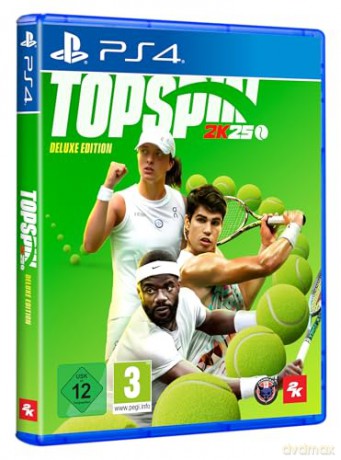 TopSpin 2K25 - Deluxe Edition (German USK Box) [GRA PS4]