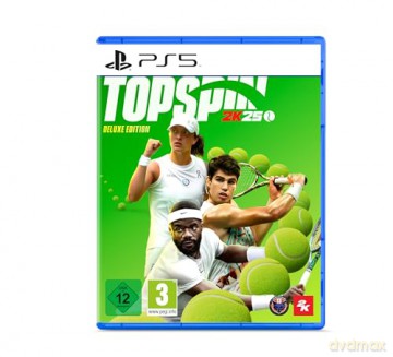TopSpin 2K25 - Deluxe Edition (German USK Box) [GRA PS5]