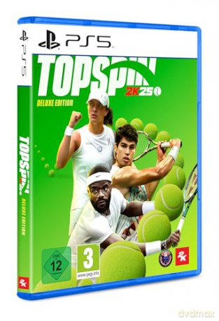 TopSpin 2K25 - Deluxe Edition (German USK Box) [GRA PS5]