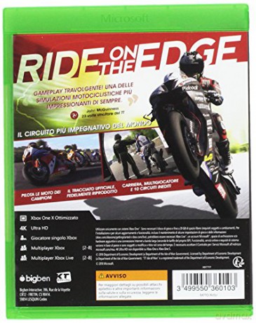 TT Isle of Man: Ride on the Edge (Italian Box) [GRA XBOX ONE]