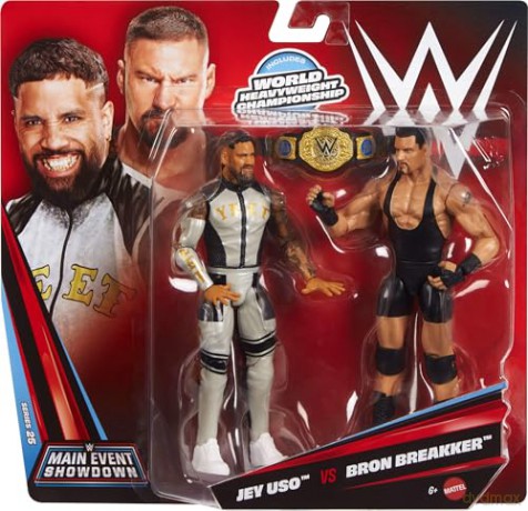WWE - Main Event Showdown Pack - Jey Uso Vs Bron Breaker