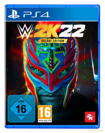 WWE 2K22 - Deluxe Edition (German USK Box) [GRA PS4]