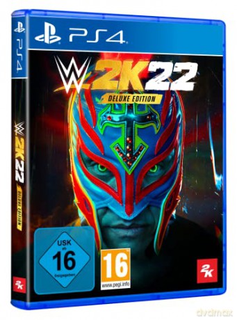 WWE 2K22 - Deluxe Edition (German USK Box) [GRA PS4]