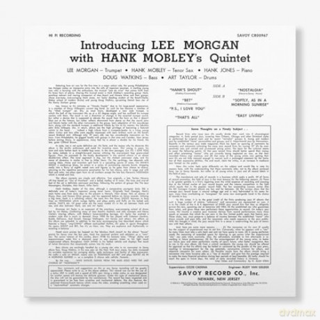 Lee Morgan: Introducing Lee Morgan (Original Jazz Classics) [Winyl]