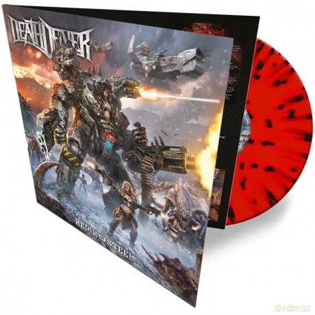 Death Dealer: Reign Of Steel (Splatter/Red/Clear) [Winyl]
