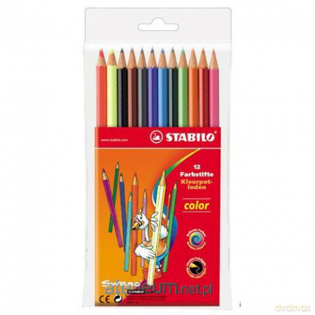 Kredki Color 10+2 kolory etui