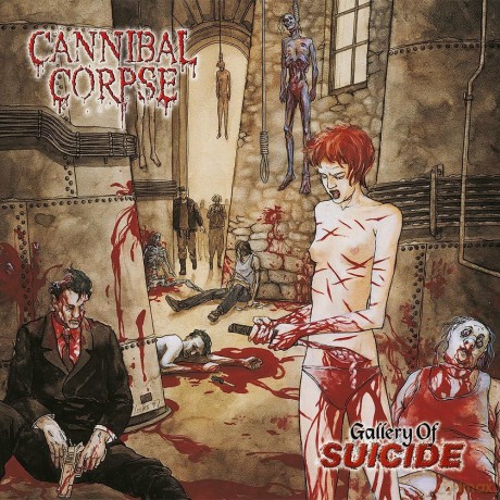 Cannibal Corpse: Gallery Of Suicide (White) (Phd Exclusive) [Winyl]