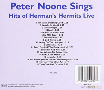 Peter Noones Hermans Hermits: Greatest Hits [CD]