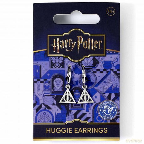 Harry Potter: Harry Potter Deathly Hallows Huggy Earrings
