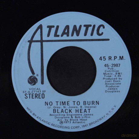 Black Heat: No Time To Burn [Winyl]
