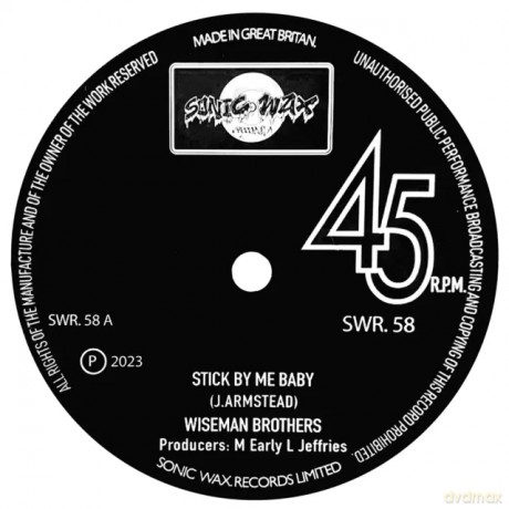 Wiseman Brothers: Stick By Me Baby [Winyl]