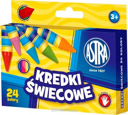 Kredki Świecowe 24 kolory bls