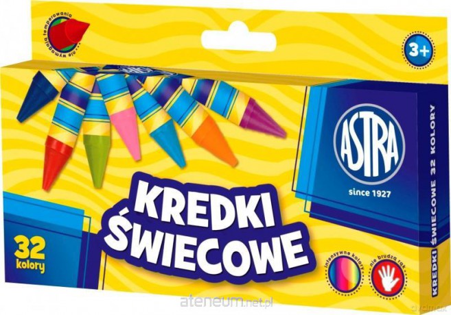 Kredki Świecowe 32 kolory bls