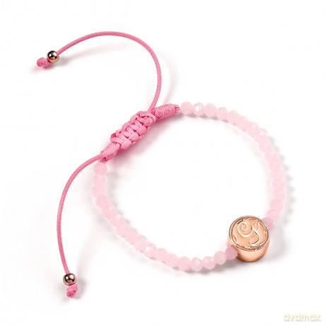 Wicked: Wicked Glinda Rose Quartz Friendship Bracelet