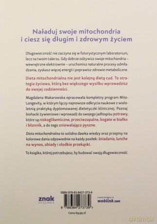 Dieta mitochondrialna - Magdalena Makarowska [KSIĄŻKA]