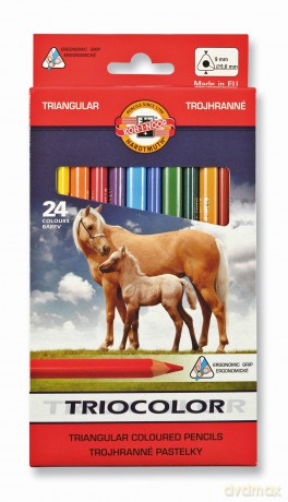 Kredki Triocolor 24 kolory