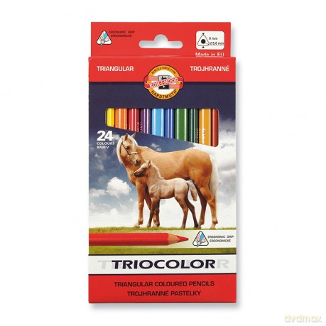 Kredki Triocolor 24 kolory