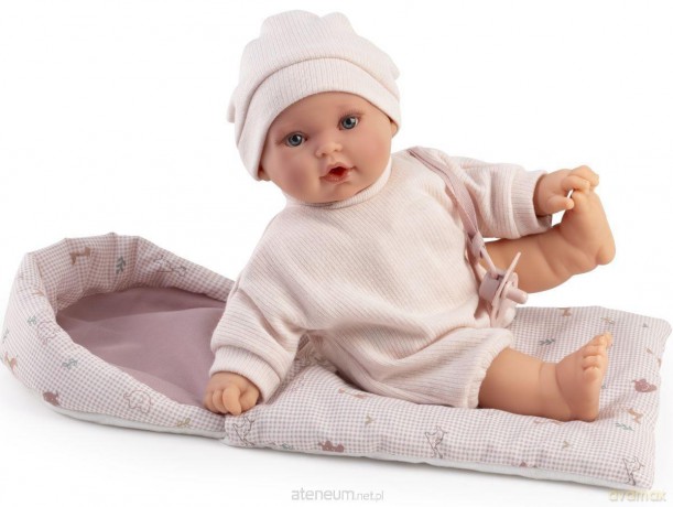 Lalka hiszpańska Kika płacząca ze śpiworkiem 27 cm