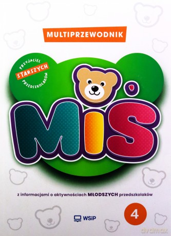 Miś. Przyjaciel starszych przedszkolaków cz.4 - praca zbiorowa [KSIĄŻKA]