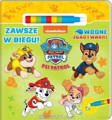 Psi Patrol. Wodne Zgadywanki. Zawsze w biegu! - praca zbiorowa [KSIĄŻKA]
