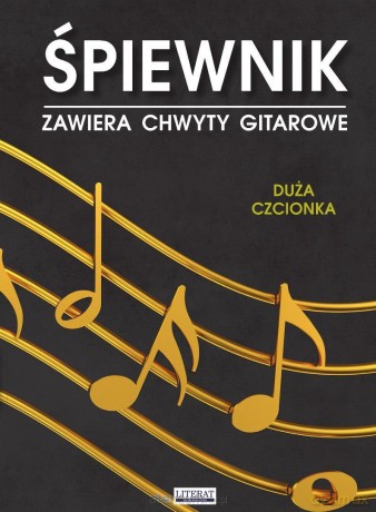 Śpiewnik. Zawiera chwyty gitarowe. Duża czcionka - Bartłomiej Łuczak [KSIĄŻKA]