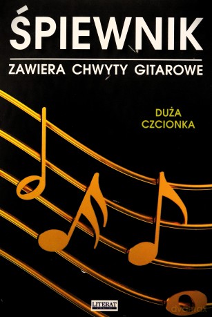 Śpiewnik. Zawiera chwyty gitarowe. Duża czcionka - Bartłomiej Łuczak [KSIĄŻKA]