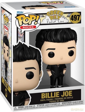 Green Day POP! Rocks Vinyl Figure Billie Joe (Basket Case) 9 cm