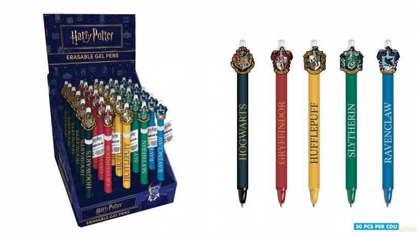 Harry Potter Erasable Gel Pen Houses Display (30)