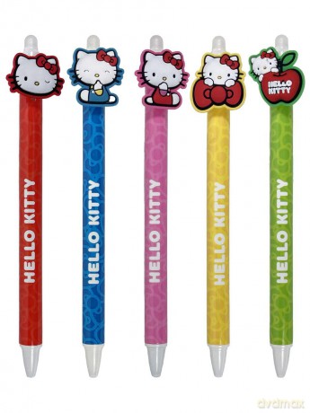 Hello Kitty Erasable Gel Pen Poses Display (30)